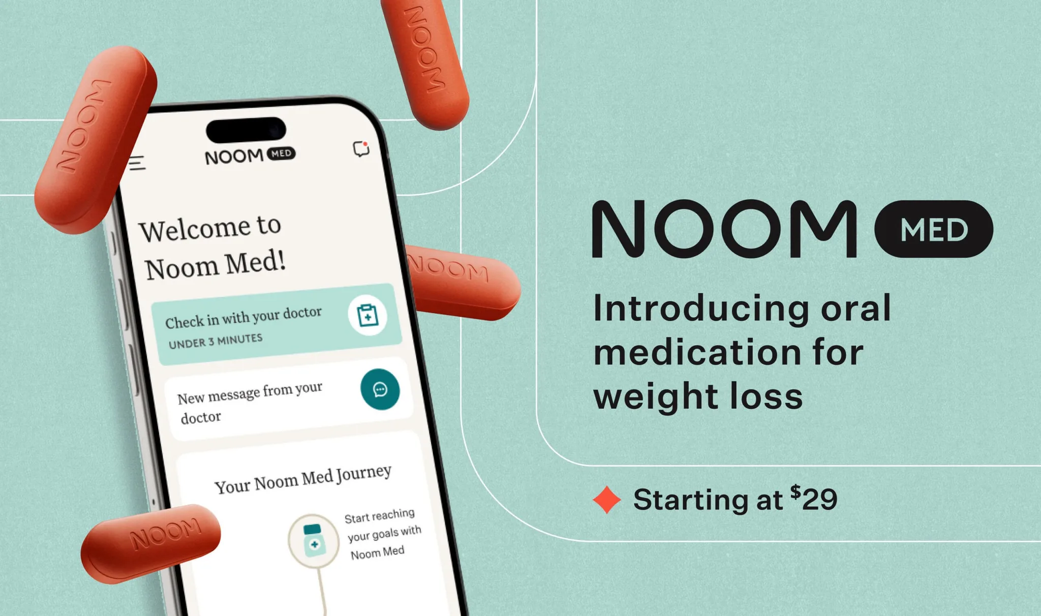 Noom Offers Oral Medications For Weight Loss Starting at $29